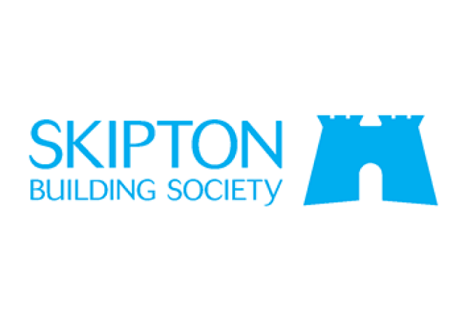 Skipton mortgage lender logo - Available through Domus Finance